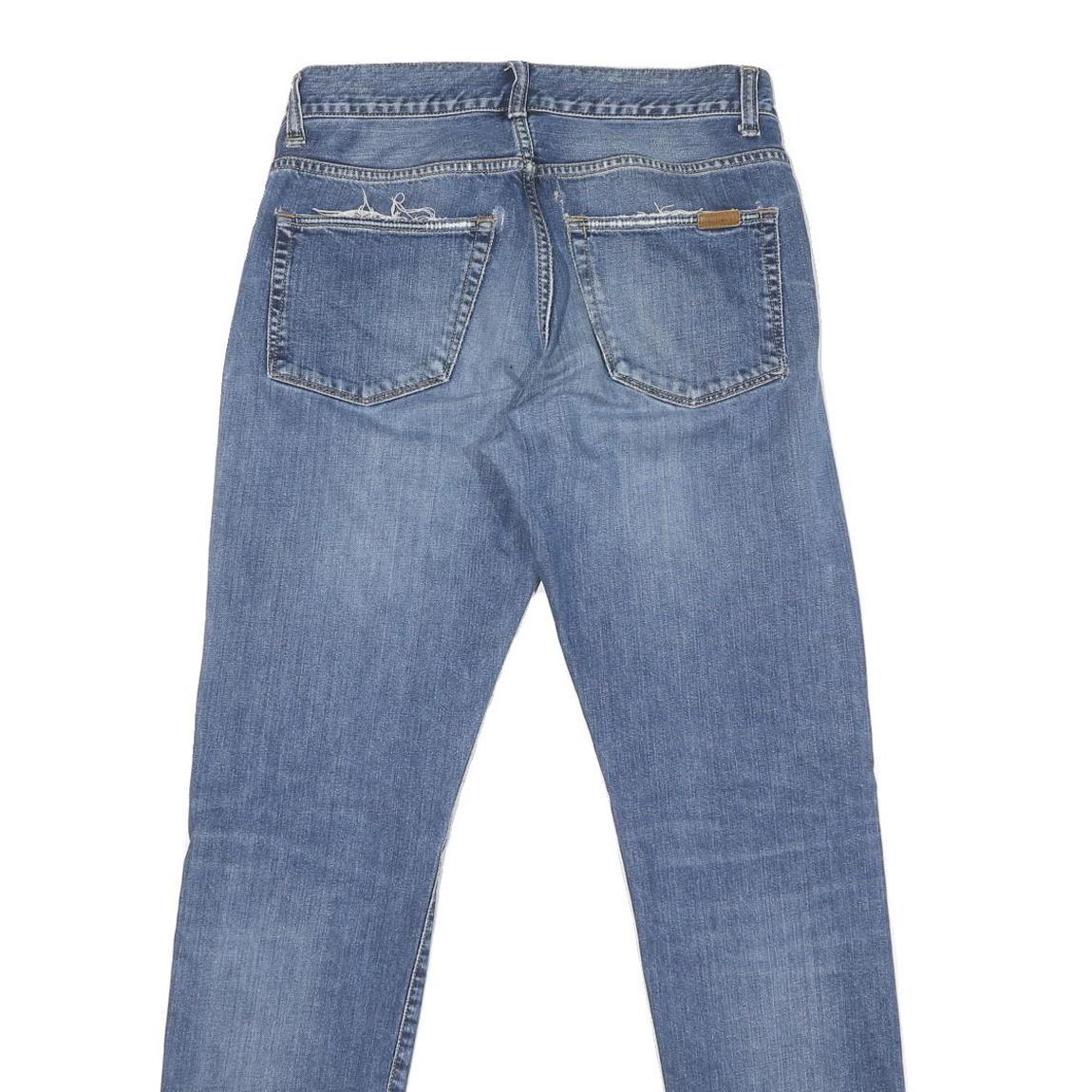 CARHARTT Mens Regular Fit Straight Blue Denim Jeans W29 L32 Classic Style