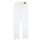 LEVI'S 501S Womens Classic Slim Denim Light Blue W26 L30 Button Closure