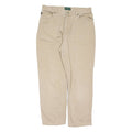 LAUREN RALPH LAUREN Womens Jeans Beige Regular Straight W32 L28