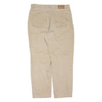 LAUREN RALPH LAUREN Womens Jeans Beige Regular Straight W32 L28