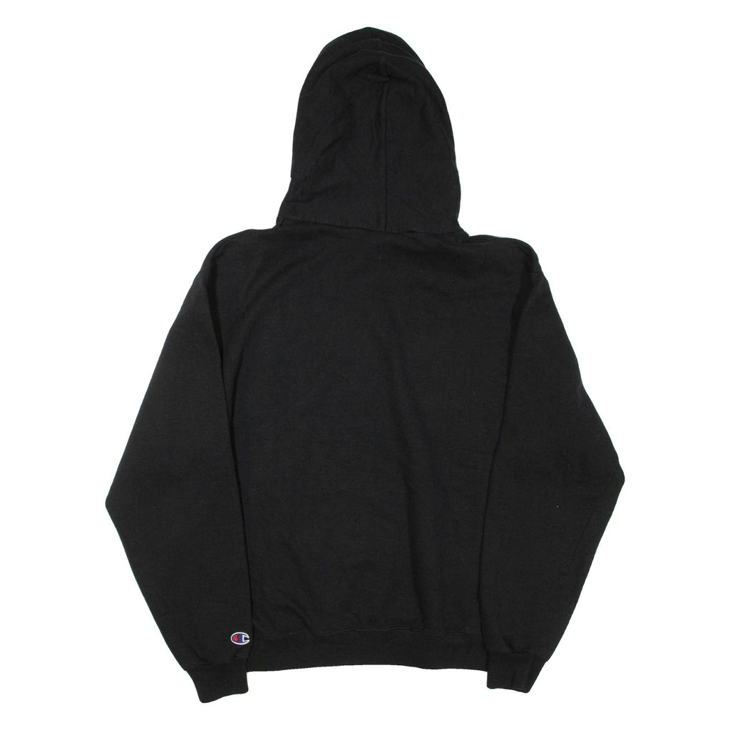 CHAMPION Mens Black Hoodie S