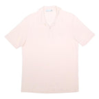 SERGIO TACCHINI Mens White Short Sleeve Plain Polo Shirt M Cotton Classic
