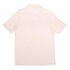 SERGIO TACCHINI Mens White Short Sleeve Plain Polo Shirt M Cotton Classic