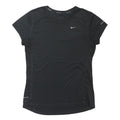 NIKE Womens Black Performance T-Shirt M Short Sleeve Crew Neck Athletic Sport