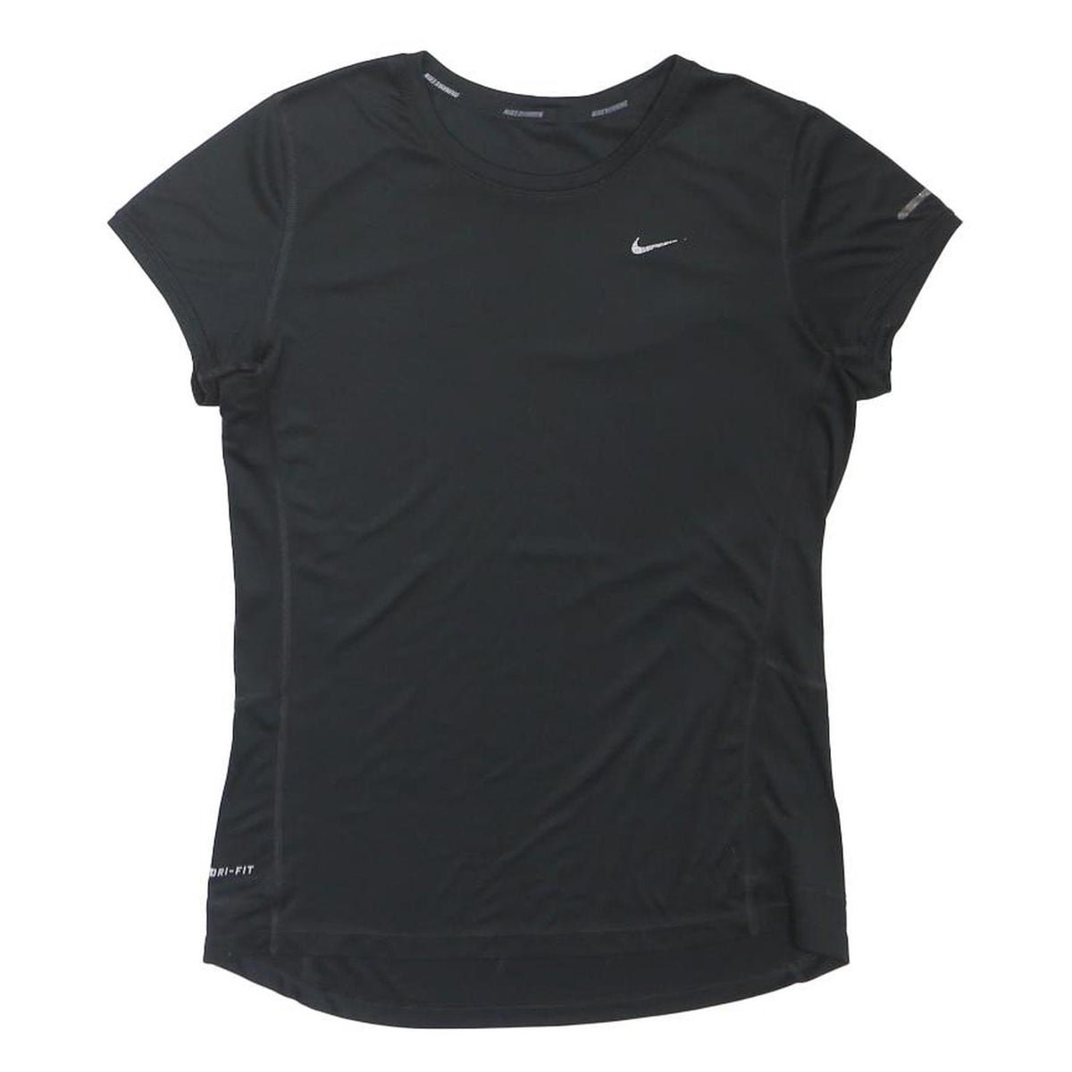 NIKE Womens Black Performance T-Shirt M Short Sleeve Crew Neck Athletic Sport