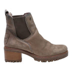 PANAMA JACK Ankle Boots Brown Leather Womens UK 8