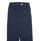 DICKIES Mens Trousers Blue Regular Straight W32 L32