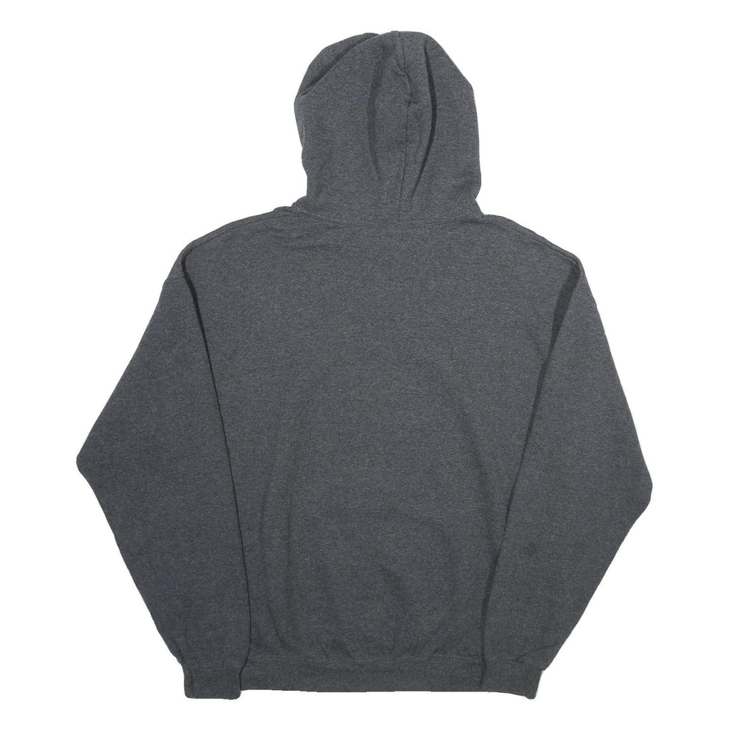 JERZEES Mens Grey Boise State Broncos Pullover Hoodie XL University Logo