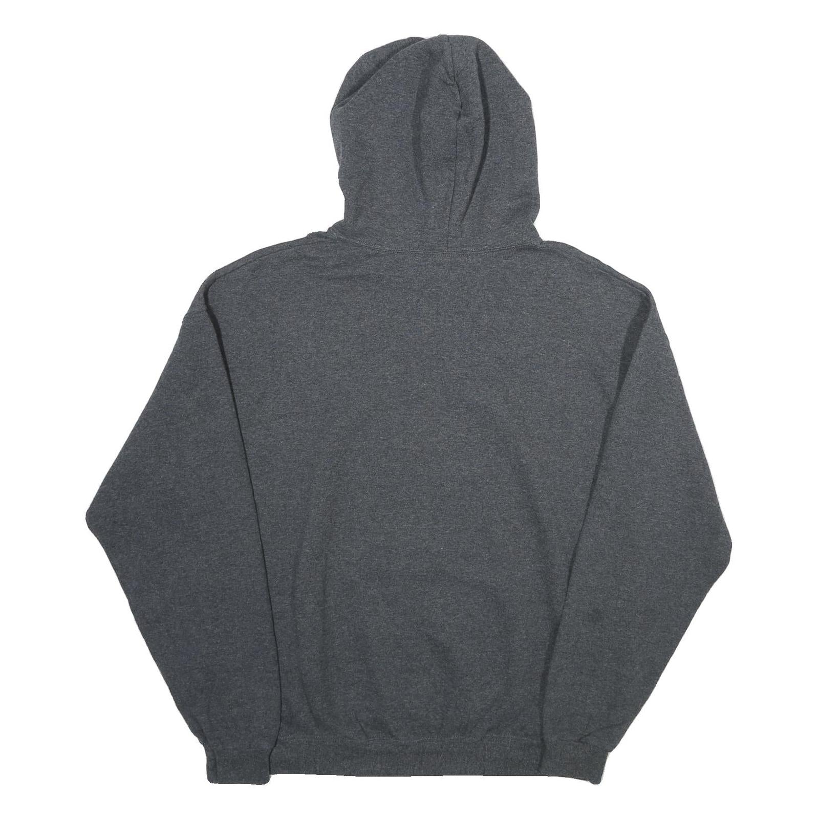 JERZEES Mens Grey Boise State Broncos Pullover Hoodie XL University Logo