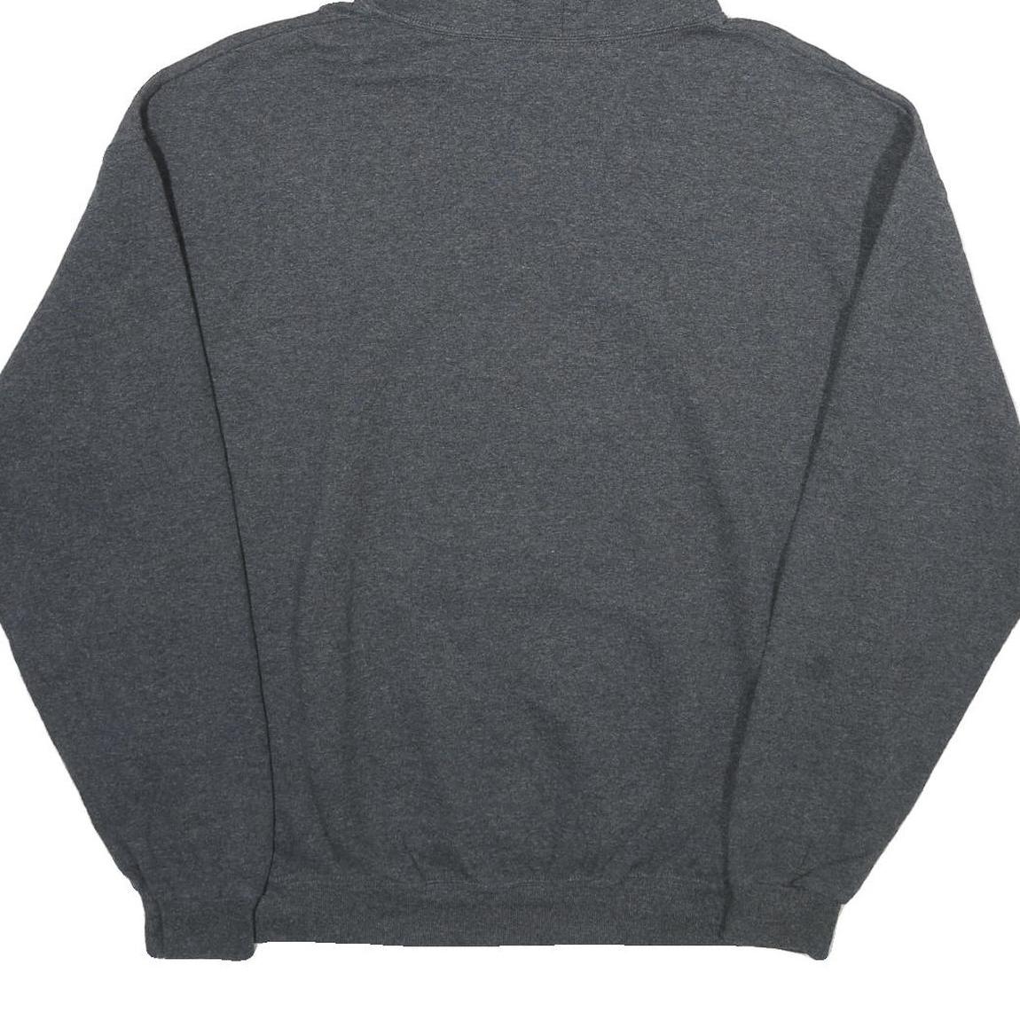 JERZEES Mens Grey Boise State Broncos Pullover Hoodie XL University Logo