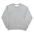LEE Mens Grey Sweatshirt L Cotton Blend Crew Neck Pullover Casual Wear