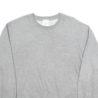 LEE Mens Grey Sweatshirt L Cotton Blend Crew Neck Pullover Casual Wear