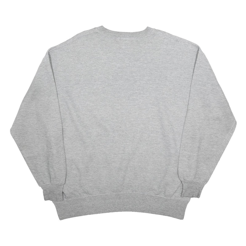 LEE Mens Grey Sweatshirt L Cotton Blend Crew Neck Pullover Casual Wear
