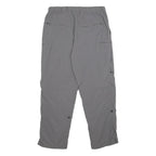 ARTIME Mens Nylon Grey Regular Fit Straight Leg Trousers W32 L30 Outdoor Casual