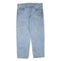 LEVI'S Mens Regular Fit Blue Denim Jeans W38 L30 Classic Everyday Wear