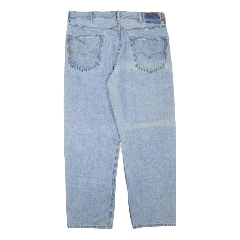 LEVI'S Mens Regular Fit Blue Denim Jeans W38 L30 Classic Everyday Wear