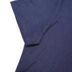 POLO RALPH LAUREN Mens Navy Blue Short Sleeve Plain XL Cotton Blend Polo Shirt