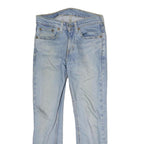 LEVI'S 510 Mens Jeans Blue Slim Skinny Denim Light W28 L26 Zip Cotton Blend