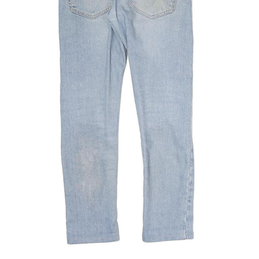 LEVI'S 510 Mens Jeans Blue Slim Skinny Denim Light W28 L26 Zip Cotton Blend