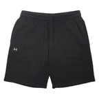 UNDER ARMOUR Mens Black Casual Cotton Blend Shorts XL W34 Drawstring Waist