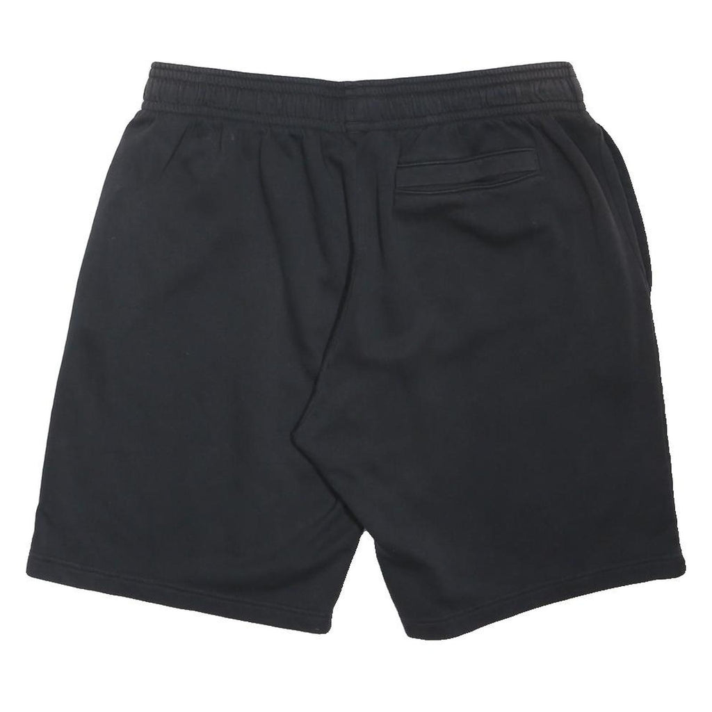 UNDER ARMOUR Mens Black Casual Cotton Blend Shorts XL W34 Drawstring Waist