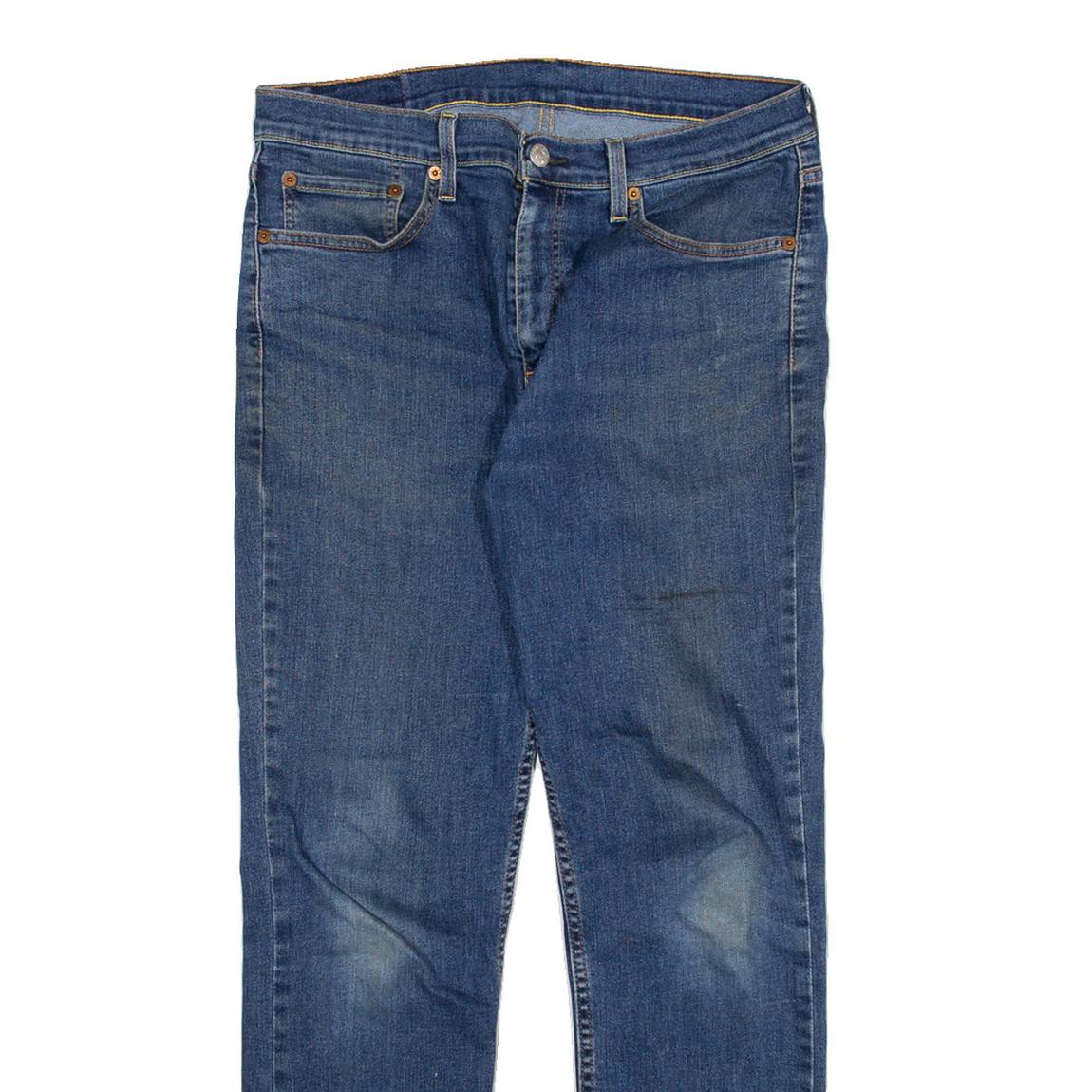 LEVI'S 511 Jeans Mens Blue Slim Straight W34 L32