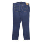 LEVI'S 712 Slim Womens Jeans Blue Slim Skinny Denim Medium W32 L28 Stylish