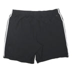 ADIDAS Mens Shorts Black Casual L W37 Polyester Blend Sportswear Athletic