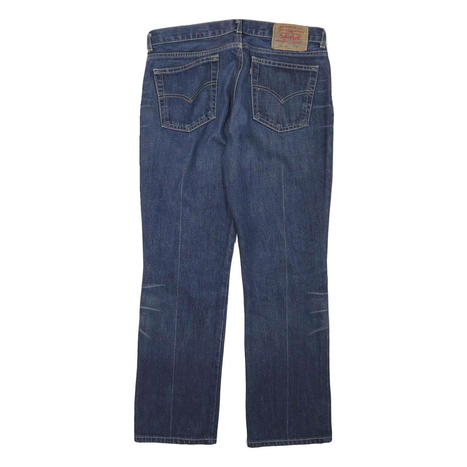 LEVI'S Mens Jeans Blue Regular Straight Denim Medium W31 L28 Classic Style