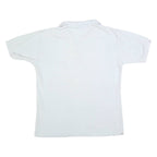 KAPPA Mens White Polo Shirt Short Sleeve Plain L Cotton Blend Casual Sportswear