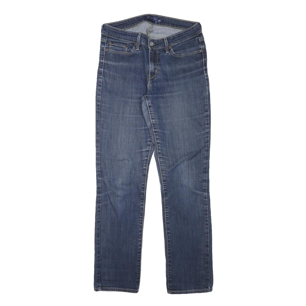 LEVI'S Womens Regular Blue Denim Medium Zip W30 L29 Classic Jean Pants