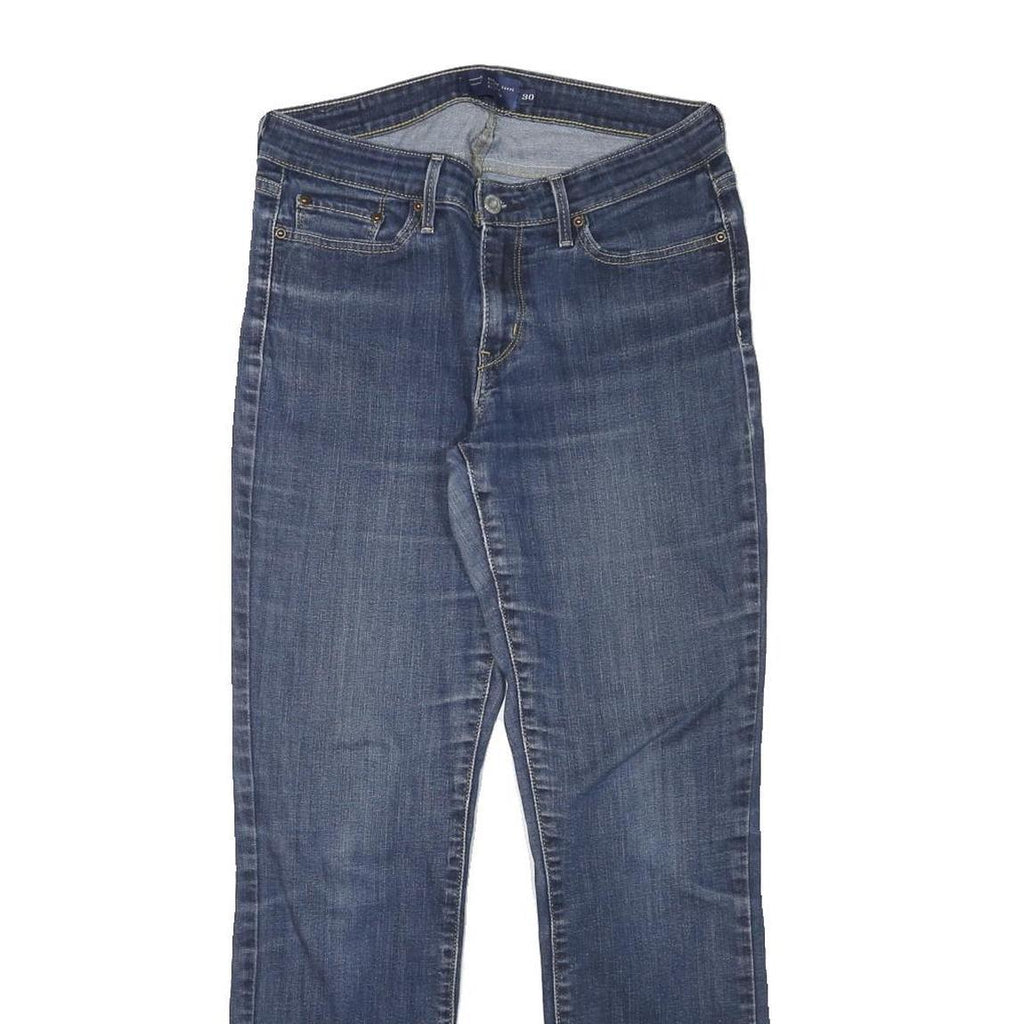 LEVI'S Womens Regular Blue Denim Medium Zip W30 L29 Classic Jean Pants