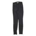 CALVIN KLEIN JEANS Womens Black Slim Skinny Denim Medium W26 L32 Cotton Blend