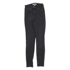 CALVIN KLEIN JEANS Womens Black Slim Skinny Denim Medium W26 L32 Cotton Blend