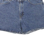 RIDENS Womens Denim Blue Cotton Blend Casual Shorts M W32 Classic Fit