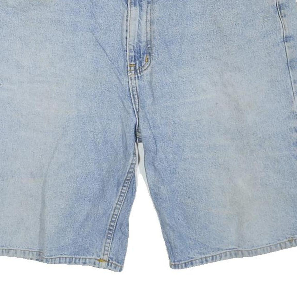 ARCHITECT JEAN CO Mens Shorts Blue Denim Casual L W38 Relaxed Fit Cotton Blend