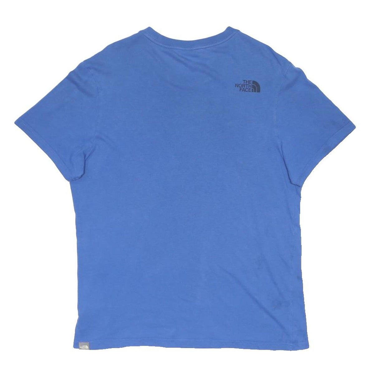 THE NORTH FACE Mens Blue Graphic T-Shirt L Short Sleeve Crew Neck Outdoor Casual