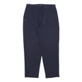 BIAGGINI Womens Navy Blue Regular Fit Trousers W30 L30 Polyester Blend Zip