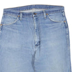 WRANGLER Womens Shorts Blue Denim Casual M W34 Cotton Blend Classic Fit