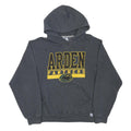 RUSSELL ATHLETIC Mens Grey Arden Panthers Pullover Hoodie S Cotton Blend Casual