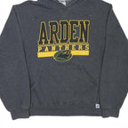 RUSSELL ATHLETIC Mens Grey Arden Panthers Pullover Hoodie S Cotton Blend Casual