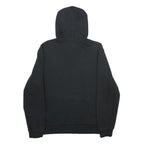 PUMA Mens Black Hoodie M Cotton Blend Pullover Hooded Sweatshirt Logo Print