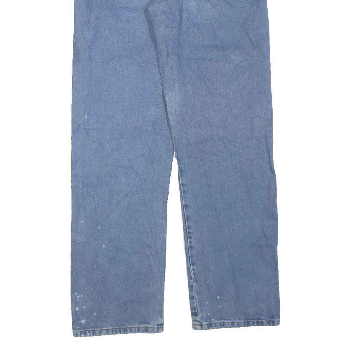 DICKIES Mens Jeans Blue Regular Straight Denim Medium W38 L34 Classic Fit