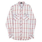 LEE Mens Shirt Red Check Long Sleeve L