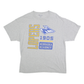 CHAMPION Mens Grey Lopers Graphic T-Shirt XL Short Sleeve Crew Neck Nebraska
