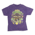 UNIVERSAL STUDIO Mens Purple Universal Studios Florida Graphic T-Shirt M Crew