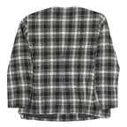 PRESTON & YORK Womens Black & White Check Coach Jacket UK 16 Polyester Blend