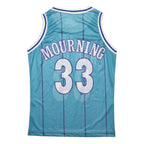 Mens Blue Athletic Basketball Jersey M Sleeveless Crew Neck Charlotte 33