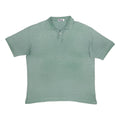 FILA Mens Green Plain Cotton Blend Polo Shirt Short Sleeve XL Casual Summer