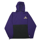 CHAMPION Mens Purple & Black ONU Tigers Hooded Zip Jacket M Polyester Blend
